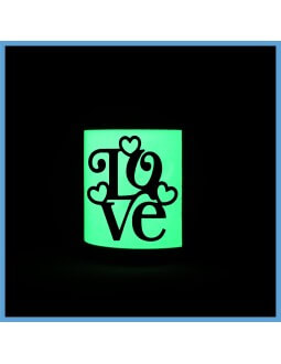 Taza Blanca Foto Luminiscente 2