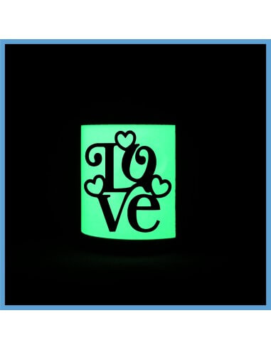 Taza Blanca Foto Luminiscente