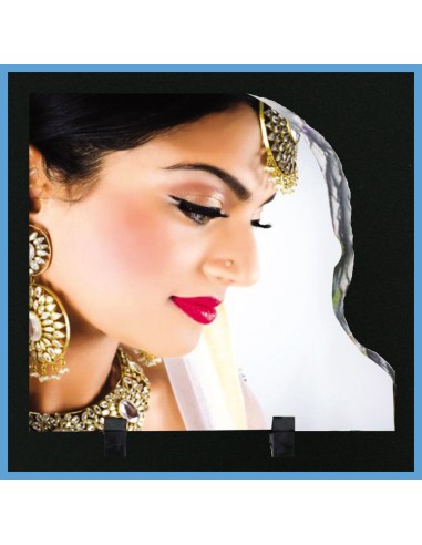 Piedra de Pizarra cuadrada esquina rota