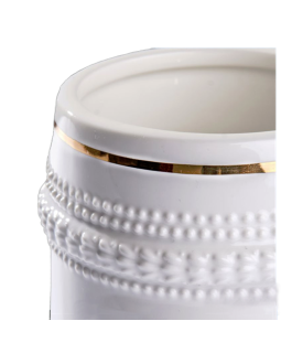 Jarra de Cerveza con aros dorados 2