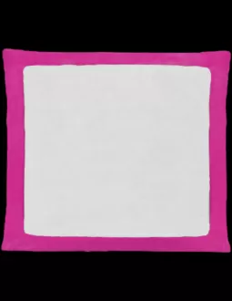 Cojín de peluche Fucsia
