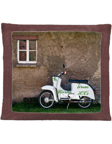 Cojín de peluche Marrón