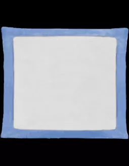 Cojín de peluche Azul Claro