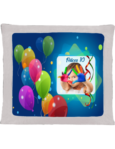 Cojín de peluche Blanco