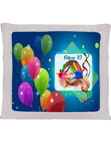 Cojín de peluche Blanco