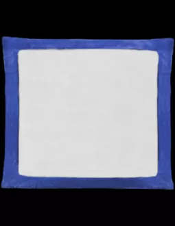 Cojín de peluche Azul