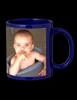 Taza de Color Azul 2