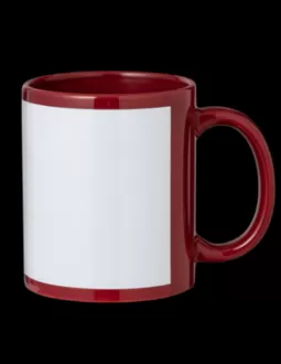 Taza de Color Burdeos