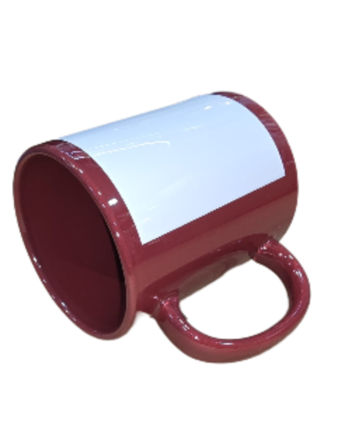 Taza de Color Burdeos