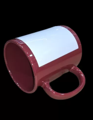 Taza de Color Burdeos