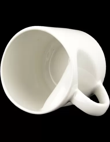 Taza blanca asa Corazón