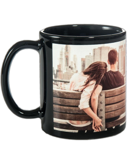 Taza de Color Negro 2