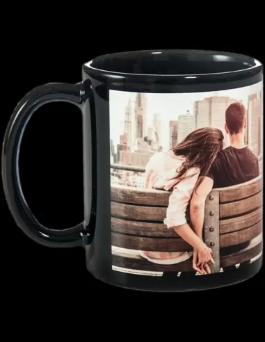 Taza de Color Negro