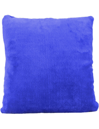 Cojín de peluche Azul